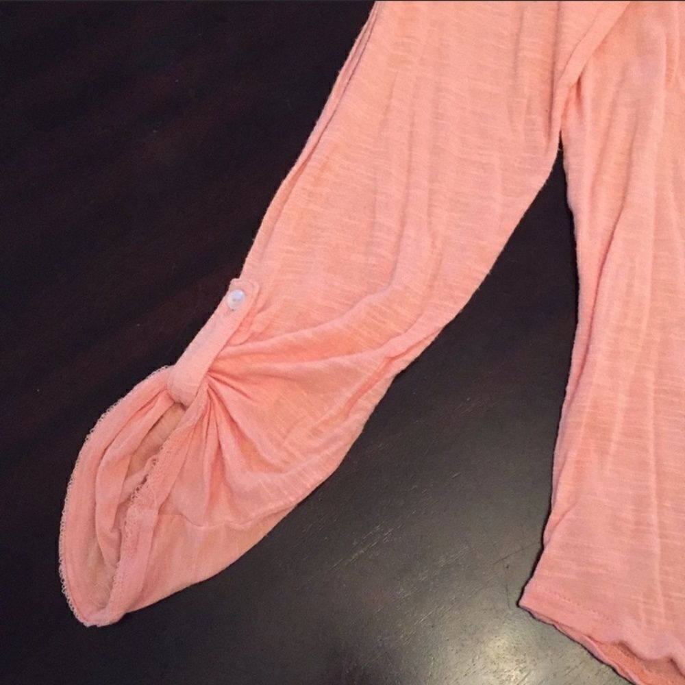 Lucky Brand XL Peach Top Lace - Picture 15 of 16